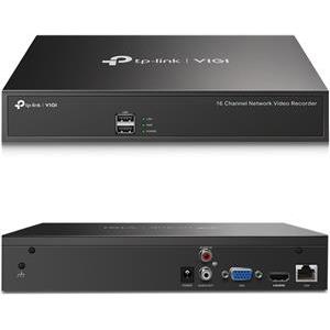 16 Channel Network Video RecorderSPEC: H.265+/H.265/H.264+/H.264, Up to 8MP resolution, 80 Mbps Incoming Bandwidth(up to 16 channels), 1× SATA Interface(up to 10 TB), 12V DC 1.5 A, 2× USB 2.0, 1× VGA 