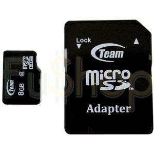 Team - flash memory card - 8 GB - microSDHC