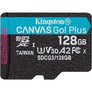 Kingston Canvas Go! Plus - flash memory card - 128 GB - microSDXC UHS-I
