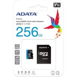 ADATA Premier - flash memory card - 256 GB - microSDXC UHS-I