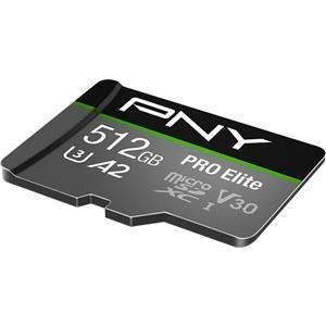 PNY PRO Elite microSDXC 512GB + Adapter SD