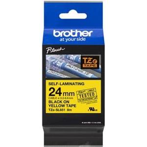 Brother TZe-SL651 - laminated tape - 1 cassette(s) - Roll (2.4 cm x 8 m)