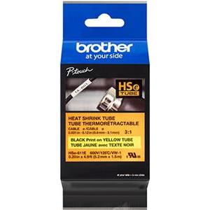 Brother Heat Shrink Tubing HSe-611E - Black