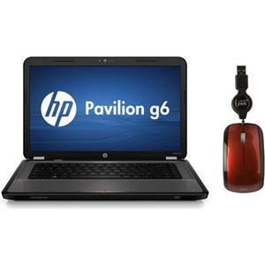Prijenosno računalo HP Pavilion g6-1195sm i miš Plum (crveni)