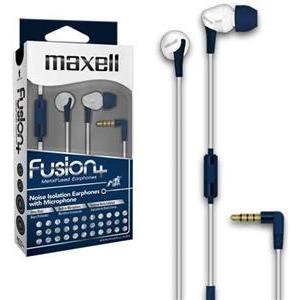 Maxell Fusion slušalice, plavo-bijele