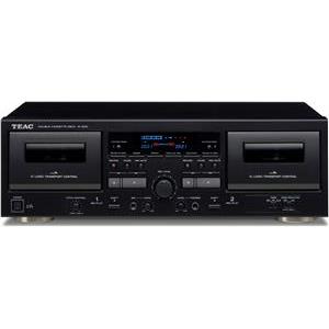 TEAC W-1200-B Doppel-Kassetten-Deck / USB / black