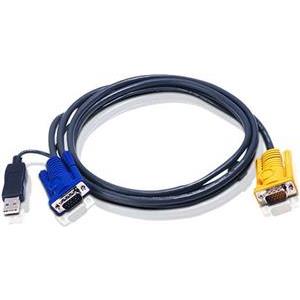 ATEN 2L-5202U - keyboard / video / mouse (KVM) cable - 1.8 m