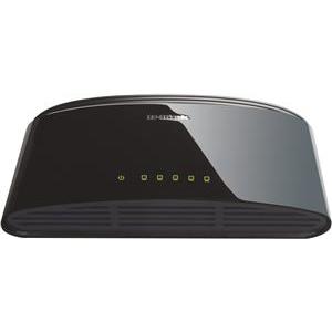 Swich D-Link DES-1005D, 5x 10/100Mbps, crni