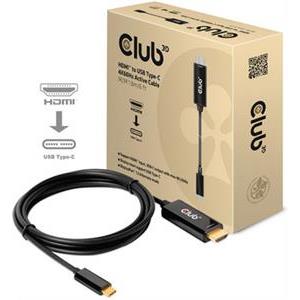 Cable HDMI to USB-C Club3D CAC-1334, 4K@60Hz, Active 1.8m