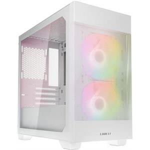 Case Lian Li LANCOOL 205M Mesh, Micro-ATX, Tempered Glass, White