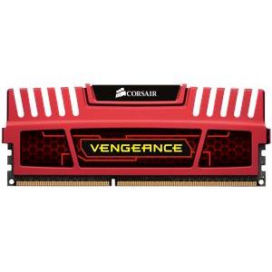 Memorija Corsair 8 GB DDR3 1600MHz Vengeance Red (2x4GB kit), CMZ8GX3M2A1600C9R
