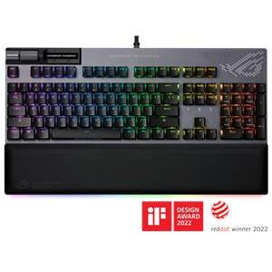 Keyboard ASUS ROG Strix Flare II Animate, ROG NX Red, PBT, RGB, USB, UK SLO g.