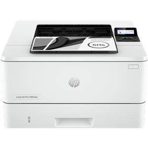 L HP LaserJet Pro 4002DW S/W-Laserdrucker 40S./Min. A4 LAN WLAN Duplex