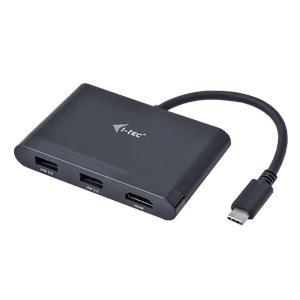 i-Tec USB-C HDMI and USB Adapter with Power Delivery Function - docking station - HDMI