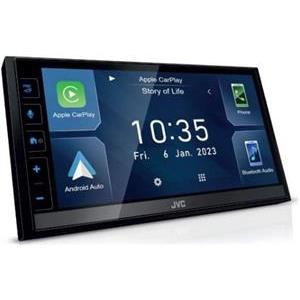 Auto radio JVC KW-M785DBW, 2 DIN, DAB+, Bluetooth,USB, Wireless Apple CarPlay, Android Auto & Android Mirroring