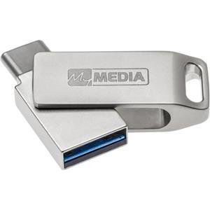 MyMedia Dual USB3.2 Gen1 /USB-C 64GB, metal