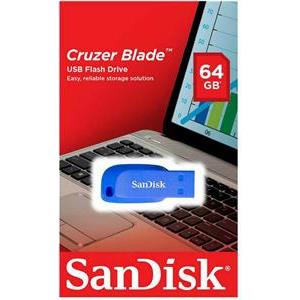 SANDISK Cruzer Blade 64GB Electric Blue