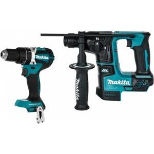 Makita DLX2278 Akku-Kombo-Kit (DHR171+DHP484) / (ohne Akku, ohne LadegerĂ¤t)