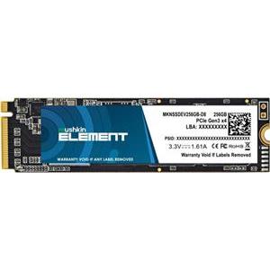 SSD Mushkin Element M.2 256GB PCIe Gen3x4 NVME, MKNSSDEV256GB-D8