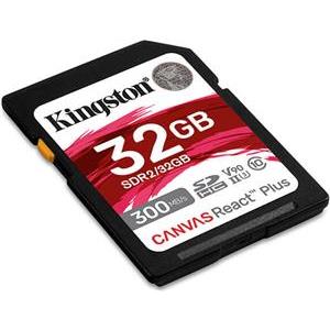 Kingston SDHC Canvas React Plus 32GB 300R/260W UHS-II U3