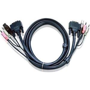 ATEN 2L-7D03U - video / USB / audio cable - 3 m