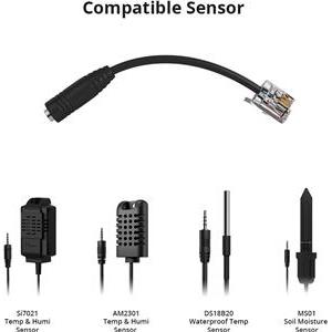 SONOFF adapter 2.5mm to RJ9 for temperature, humidity sensor and extension