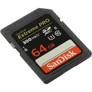 64 GB SDXC CARD SanDisk Extreme PRO UHS-II V60 280/100MB