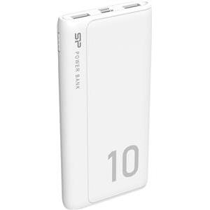 Silicon Power punjač Powerbank GP15, 10000mAh, 10.5W, 2×USB-A/1×USB-C/Micro USB, bijeli