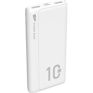 Silicon Power punjač Powerbank QP15, 10000mAh, 18W, 2×USB-A (QC3.0)/1×USB-C/Micro USB, bijeli