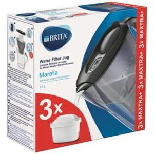 Brita Marella PF Grafit + 3 wkłady Maxtra Pure Performance