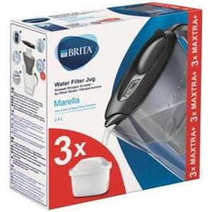 Brita Marella PF Grafit + 3 wkłady Maxtra Pure Performance