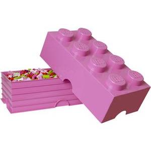 Lego Storage Brick 8 roza