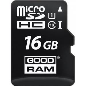 GOODRAM 16GB microSD class 10 UHS I