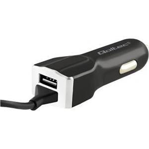 Qoltec 12-24V 3.4A / kabel USB-C