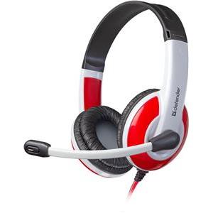 Slušalice Defender gaming Warhead G-120 crvena + bijela, kabel 2 m 64098