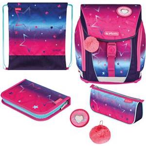 Torba školska anatomska Filolight Pink Stars Herlitz 50043187