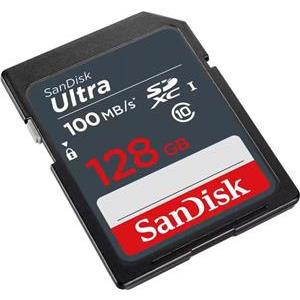 SanDisk Ultra SDXC 128GB 100 MB/s UHS-I Class 10