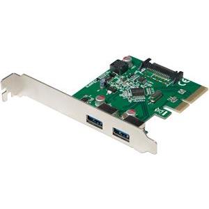 LogiLink karta PCI Express 2x USB 3.1