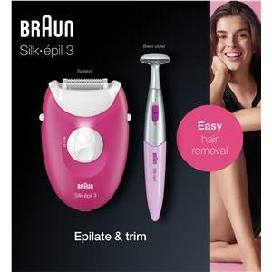 Epilator BRAUN SE 3420 + bikini trimer