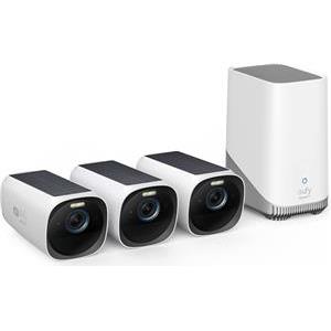 Anker Eufy security EufyCam 3 set = 3 kamere 4K + bazna stanica, T88723W1