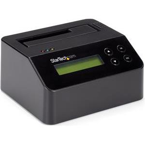 StarTech.com USB 3.0 Hard Drive Eraser Dock for 2.5 & 3.5 SATA SSD HDD + 4Kn Drive - LCD/ RS232 - Secure Erase HDD Wiper Docking Station (SDOCK1EU3P2) - hard drive eraser