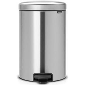 Brabantia waste bin 20L matt metal