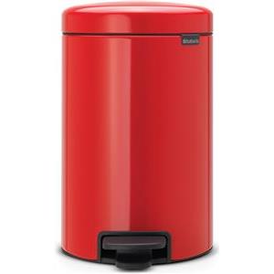 Brabantia trash can 12L red