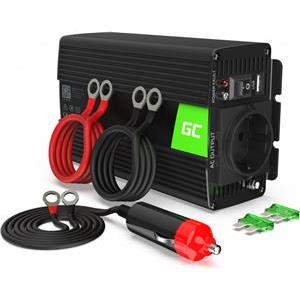 Green Cell® Car Power Inverter Converter 24V to 230V 300W/600W Pure sine