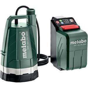 Metabo TPF 18 LTX 2200 ohne Akkupack, ohne LadegerĂ¤t Akku Flach- und Regenfasspumpe