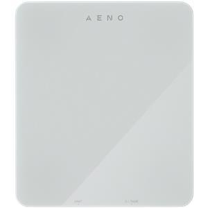 AENO Kitchen Scale KS1S Smart, Max load - 8 kg, Bluetooth, 10,000+ products & meals, 25 indicators analysis, Coffee mode, 6 unit conversion: kg, g, lb, fl, oz, ml, Material - glass