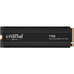 Crucial T700 1TB PCIe Gen5 NVMe M.2 SSD with heatsink, EAN: 649528936714