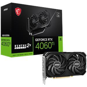 MSI GeForce RTX 4060 Ti VENTUS 2X BLACK 8G OC 8GB