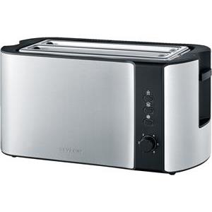 Severin AT 2590 toaster stainless steel brushed black