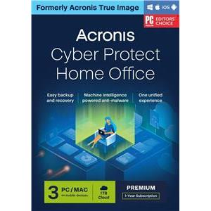 Acronis Cyber Protect Home Office Premium incl. 1 TB Acronis Cloud Storage - ESD - Subscription License - 1 year - 3 computers